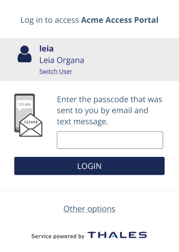 Text and email delivery